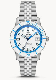 スイス製 ZODIAC ゾディアック Super Sea Wolf シーウルフ Compression 自動巻き腕時計 正規代理店商品 メンズウォッチ 225,500円