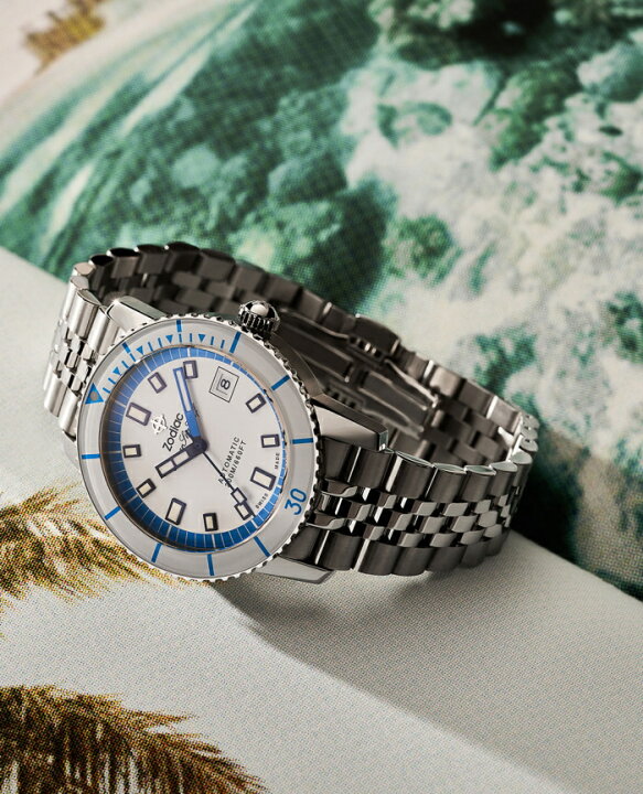 楽天市場】スイス製 ZODIAC ゾディアック Super Sea Wolf シーウルフ 