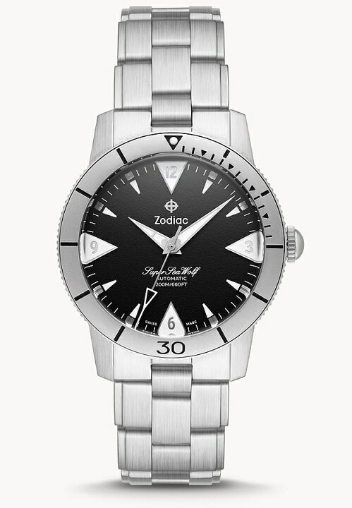 楽天市場】スイス製 ZODIAC ゾディアック Super Sea Wolf シーウルフ 