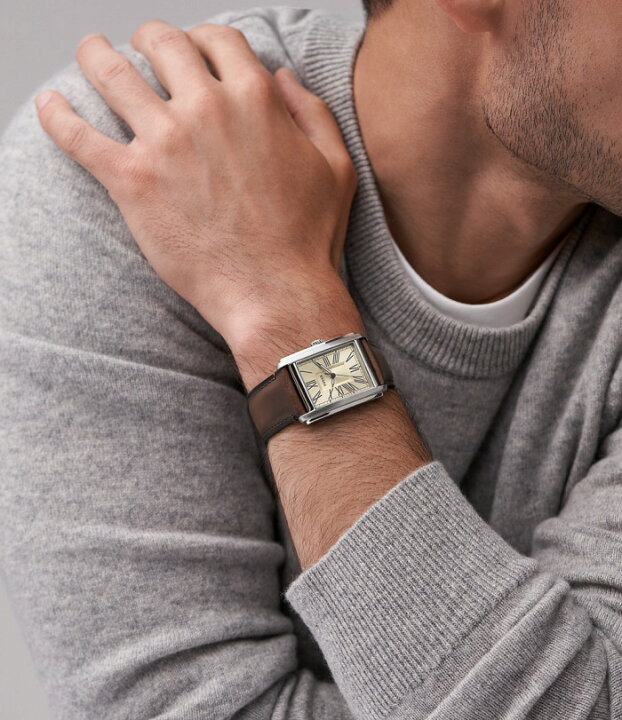 楽天市場】FOSSIL フォッシル CARRAWAY スクエア・クラシックスタイル 