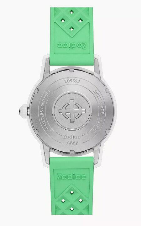 楽天市場】スイス製 ZODIAC ゾディアック Ceramic Compression Diver 