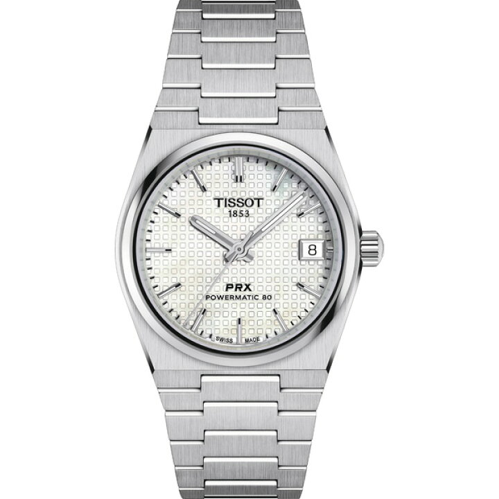 楽天市場】白蝶貝ダイアル スイス製Tissot ティソPRX 35MM Automatic  