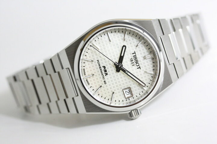 楽天市場】白蝶貝ダイアル スイス製Tissot ティソPRX 35MM Automatic 
