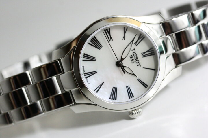 楽天市場】Tissot ティソ T-ウェーブ クォーツ ホワイト マザー・オブ