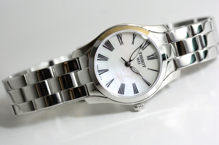 楽天市場】Tissot ティソ T-ウェーブ クォーツ ホワイト マザー・オブ  