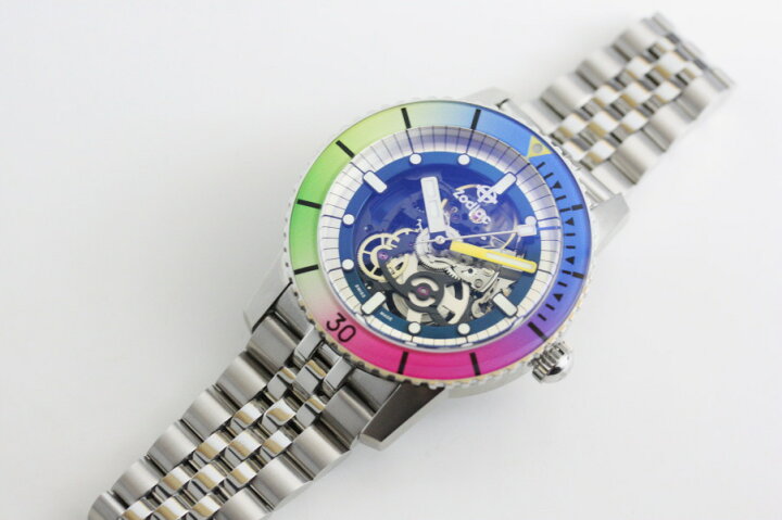 楽天市場】限定282本 スイス製 ZODIAC ゾディアック Super Sea Wolf 
