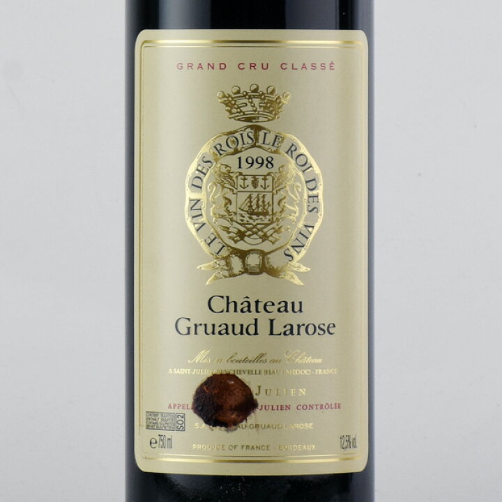 楽天市場】シャトー グリュオ ラローズ 1998 ラベル不良 Chateau 