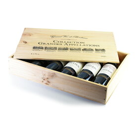 ジネステ ボルドー グランド アペラシオン コレクション 6本セット オリジナル木箱入り フランス ボルドー 赤ワイン