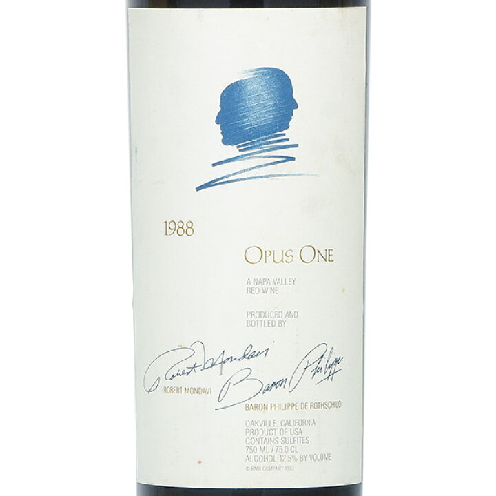 楽天市場】オーパスワン(Opus One) 1988 750ml オーパス・ワン 