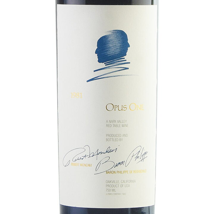 楽天市場】オーパス ワン 1981 オーパスワン オーパス・ワン Opus One 