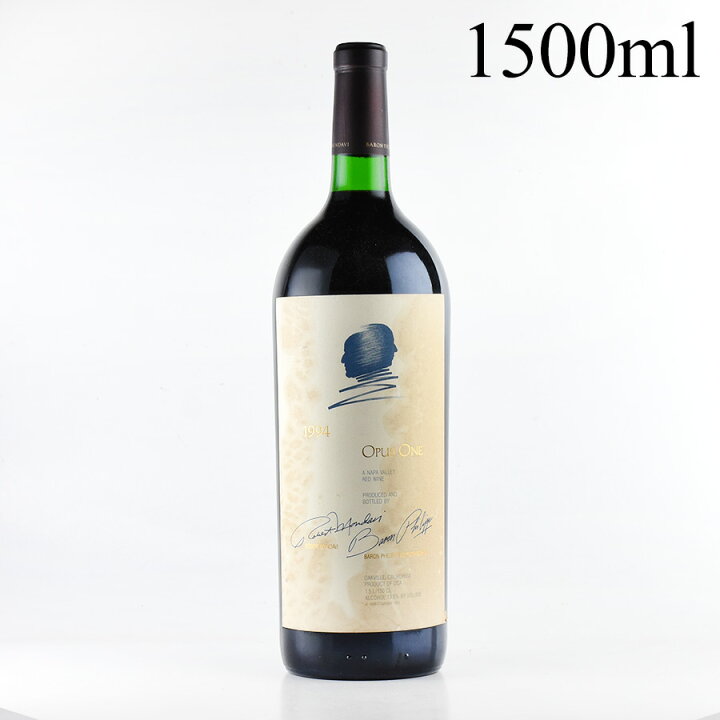 楽天市場】オーパス ワン 1994 マグナム 1500ml ラベル不良 オーパス  