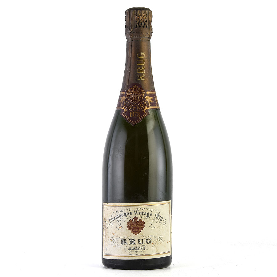 【一部予約販売】 ワインスペクテーター 92点 クリュッグ 再再販 ヴィンテージ 1973 シャンパン シャンパーニュ