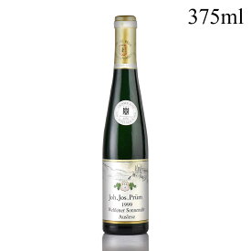 ヨハン ヨゼフ プリュム ヴェレナー ゾンネンウーア リースリング アウスレーゼ ゴールドカプセル 1999 ハーフ 375ml Joh Jos Prum J.J.Prum Wehlener Sonnenuhr Riesling Auslese ( Goldkap ) ドイツ 白ワイン