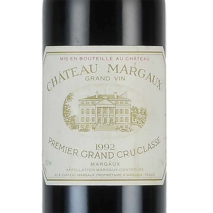 楽天市場】シャトー マルゴー 1992 Chateau Margaux フランス ボルドー 