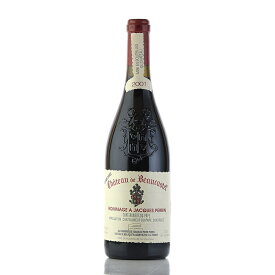 シャトー ド ボーカステル オマージュ ア ジャック ペラン 2001 Chateau de Beaucastel Hommage a Jacques Perrin フランス ローヌ 赤ワイン