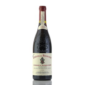 シャトー ド ボーカステル オマージュ ア ジャック ペラン 1995 Chateau de Beaucastel Hommage a Jacques Perrin フランス ローヌ 赤ワイン