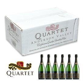ロデレール エステート カルテット ブリュット NV 1ケース 6本 正規品 Roederer Estate Quartet Brut アメリカ カリフォルニア スパークリングワイン