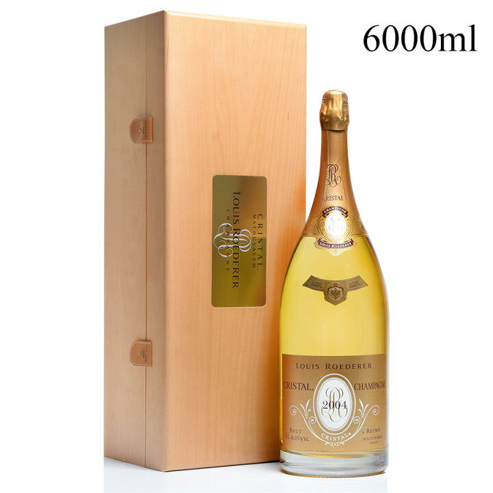 楽天市場】ルイ ロデレール クリスタル 2004 マチュザレム 6000ml 木 