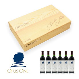 オーパス ワン 2018 1ケース 6本 オリジナル木箱入り オーパスワン オーパス・ワン Opus One アメリカ カリフォルニア 赤ワイン