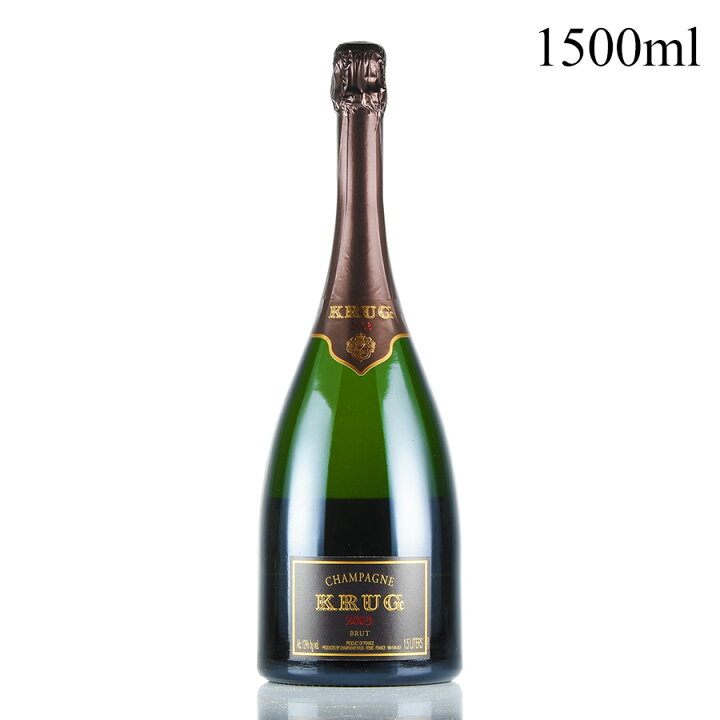楽天市場】クリュッグ ヴィンテージ 2003 マグナム 1500ml ギフト 