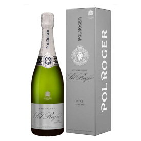 ポル ロジェ ピュア エクストラ ブリュット NV 正規品 ギフトボックス Pol Roger Pure Extra Brut フランス シャンパン シャンパーニュ