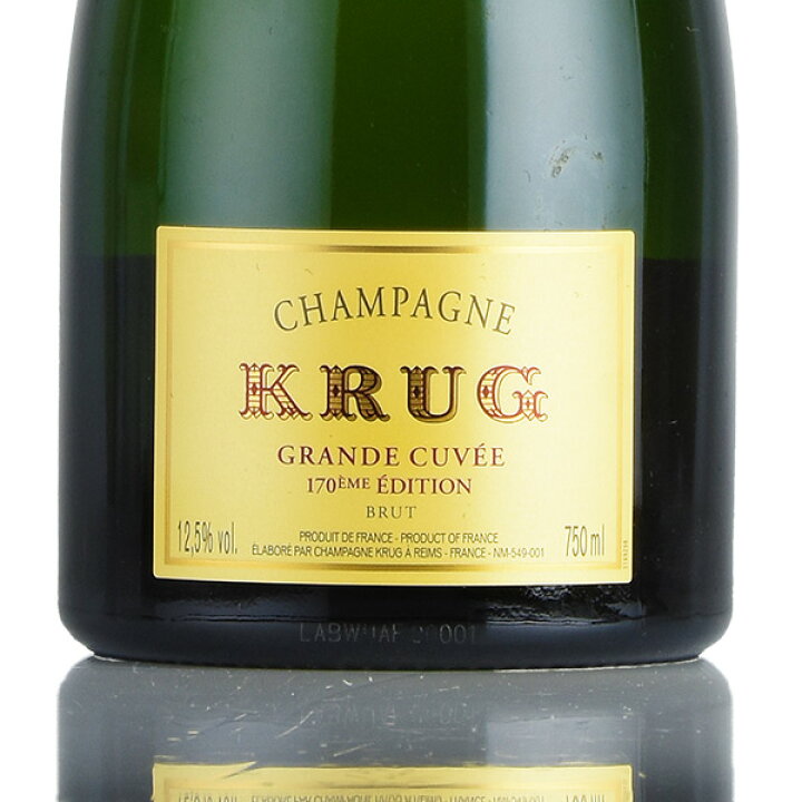 楽天市場】クリュッグ グランド キュヴェ エディション170 NV ギフト  