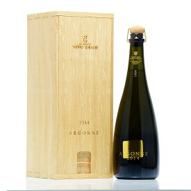 【最大2千円OFFクーポン】アンリ ジロー アルゴンヌ 2014 ギフトボックス アンリジロー アンリ・ジロー Henri Giraud Argonne フランス シャンパン シャンパーニュ お歳暮