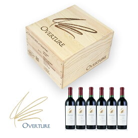 オーヴァチャー 2021 6本セット オリジナル木箱入り オーパスワンのセカンド オーバーチュア オーヴァーチュア Opus One Overture アメリカ カリフォルニア 赤ワイン
