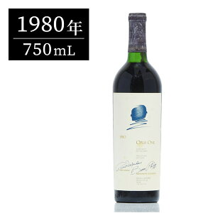 I[pX (Opus One) 1980 750ml I[pXE ԃC MtgɍœK AJ JtHjA ipo[ Ε