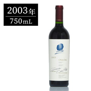 yő1.5~OFFN[|zI[pX (Opus One) 2003 750ml I[pXE ԃC MtgɍœK AJ JtHjA ipo[
