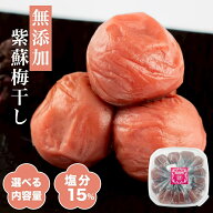 【月間優良ショップ受賞店舗】\定期受付中/無添加 紫蘇と塩のみで漬けた紀州南高梅 1kg / 250g 種あり/種…
