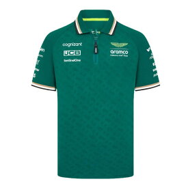 2024 アストンマーチン アラムコ F1 オフィシャル チーム ポロシャツ グリーン 緑 アストンマーティン