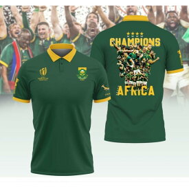 【期間限定】南アフリカ RWC2023 チャンピオン 記念シャツ ジャージ フランス大会 ラグビー 南アフリカ代表チーム