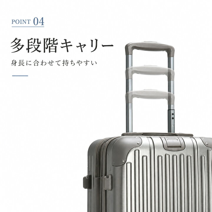 楽天市場】【残ネイビー・Lサイズ】多機能 スーツケース 拡張 カップ 
