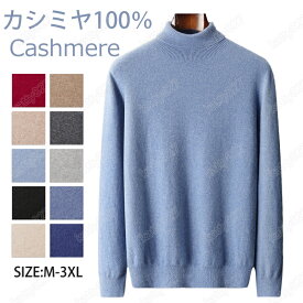特典あり カシミヤ メンズ カシミヤセーター ハイネック 抗ピリング加工 メンズセーター ニット トップス カシミヤ100% 男性 学生 紳士 ビジネス 10色 無地 厚め 保温 柔らかい 冷房対策 トップス カットソー シンプル 秋冬 通勤 通学 贈り物 誕生日 プレゼント M〜3XL