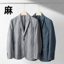 楽天市場】麻 ストライプテーラードジャケットの通販