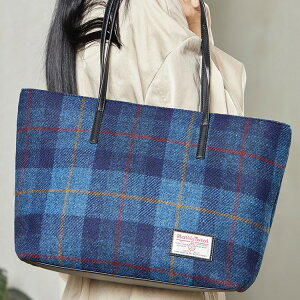 �g�[�g�o�b�O DayApril A4 Harris Tweed �n���X�c�C�[�h ���f�B�[�X �t�@�X�i�[�t�� �傫�� �E�[���`�F�b�N�� �V���v�� �o�b�O ���[�|�P�b�g ��� ���|�� 2way �y�� ��e�� ���[ �}�U�[�Y�o�b�O ��