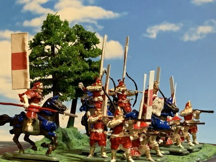 完成品 真田昌幸 12体セット フィギュア 合戦 時代模型 ジオラマ 72サイズ 戦国武将 プラモデル 六文銭 1 上田城 九度山