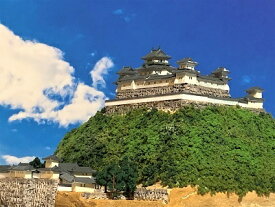 [完成品］和歌山城（和歌山市一番町）ケース付き　ミニサイズ　日本100名城　日本の城　お城　ジオラマ　模型　プラモデル　城郭模型