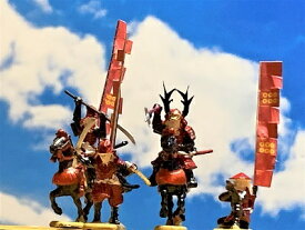 [完成品] 真田幸村 (信繁) 10体セット　合戦 ジオラマ　戦国武将　真田丸　フィギュア　プラモデル　大阪夏の陣　時代模型　1/72サイズ