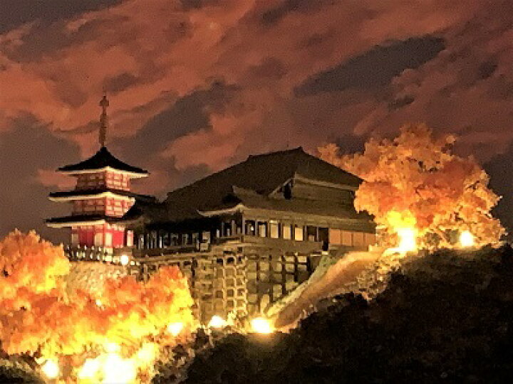 楽天市場】[完成品］清水寺 ケース付き ミニ24サイズ 日本の寺 世界 