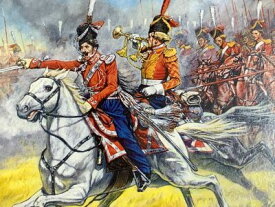 動かせる! コサック近衛騎兵 1812年-1814年　4体セット　合戦ジオラマ　模型　ジオラマ