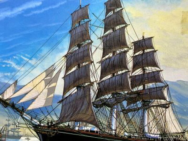 楽天市場】[完成品] 帆船 カティサーク CUTTY SARK イギリス 1/350 