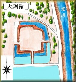 [完成品] 大渕館（篠山市大渕47）　日本の城　お城のジオラマ模型　プラモデル　城郭模型