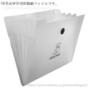 【送料無料】拡張フォルダ 5枚ラベル付き スリムタイプ 整理 収納ファイルボックス 書類ケース ファイルケース 5ポケットファイルボックス