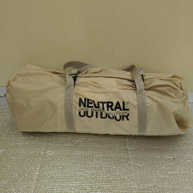 【中古・未使用品】NEUTRAL OUTDOOR 大型ペンタゴンタープ GEタープ 6.0 アイボリー NT-TA02(品番: 35352) ニュートラルアウトドア