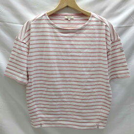 【中古】エーグル W DFT バスクリラックスT 半袖 W DFT BUSQ RELAX S/S TEE LIGHT POUDRE M ZTF040J レディース AIGLE