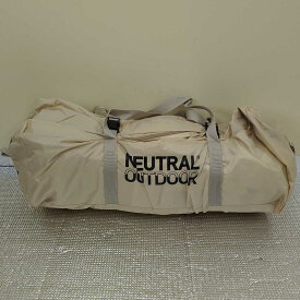 【中古・未使用品】NEUTRAL OUTDOOR 大型ペンタゴンタープ GEタープ 6.0 アイボリー NT-TA02(品番: 35352) ニュートラルアウトドア