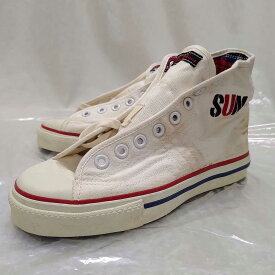 【中古】ASAHI アサヒ SUN シューズ GE27A ハイカット サイズ24.0cm レトロ スニーカー レディース