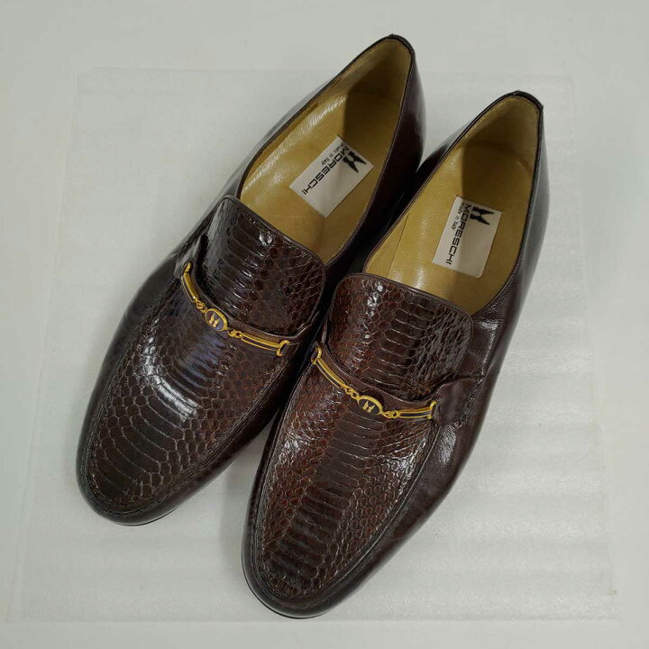 楽天市場】【中古】MORESCHI ローファー クロコダイル シューズ 